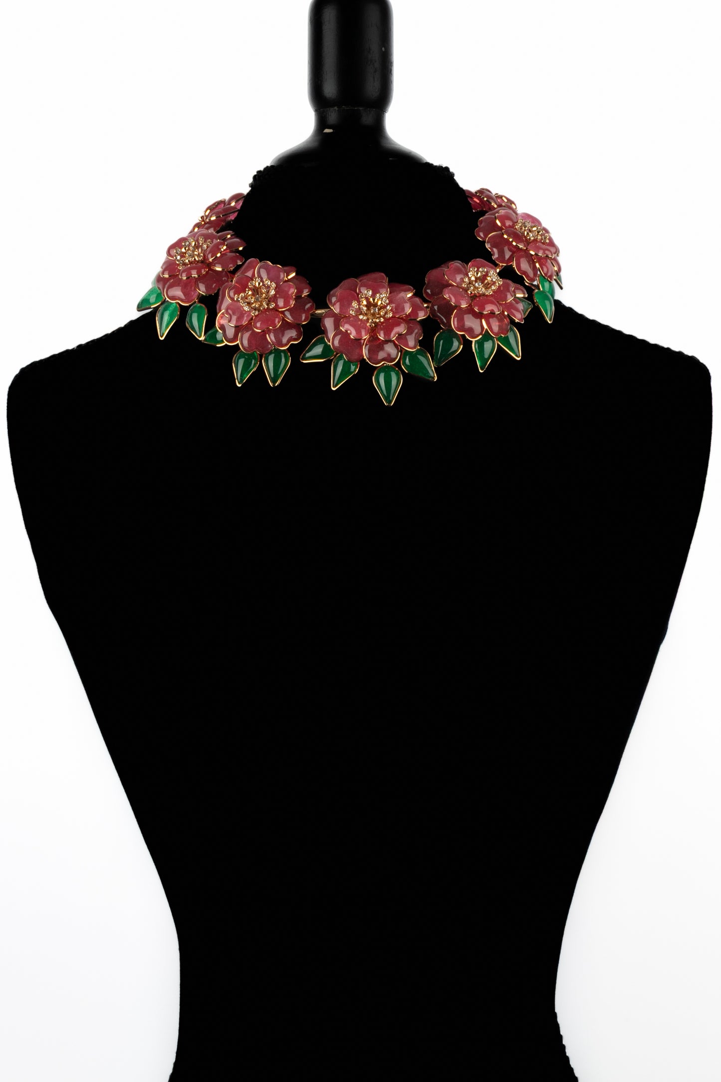 Collier fleurs Augustine