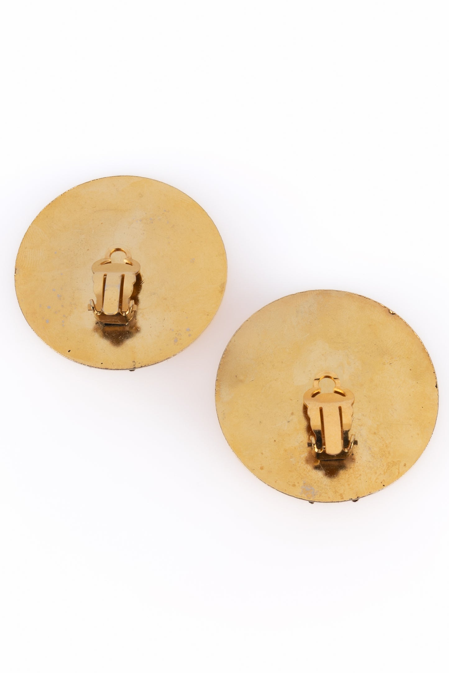 Boucles d'oreilles "tête de lion" Chanel Haute Couture