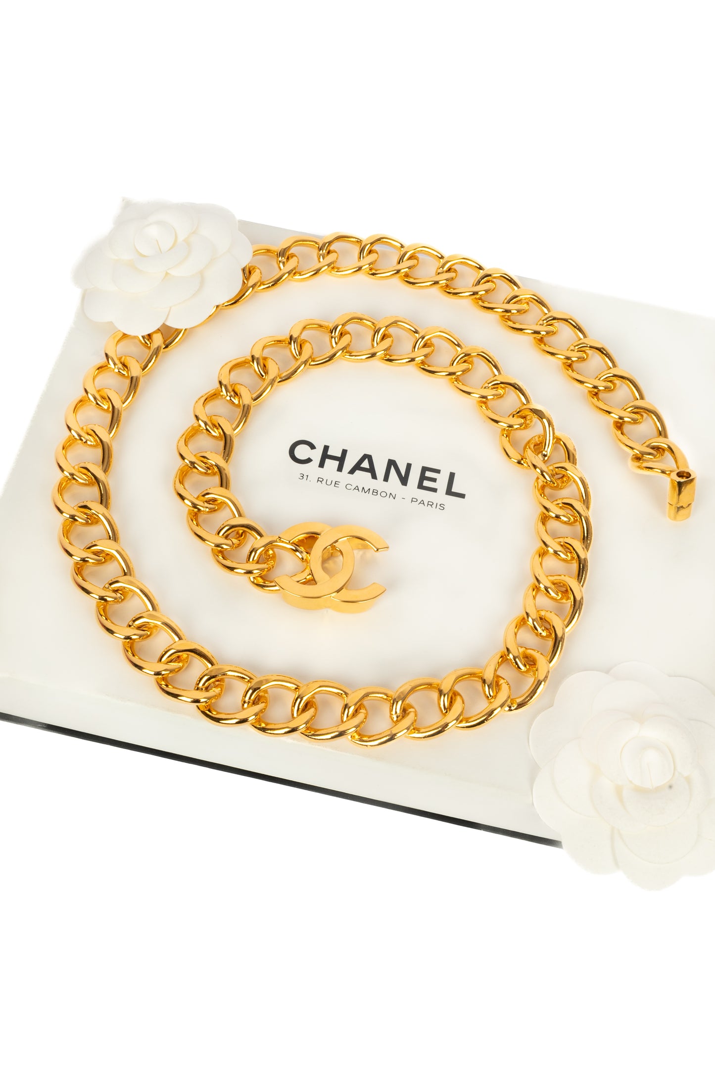 Collier / Ceinture tourniquet Chanel 1996