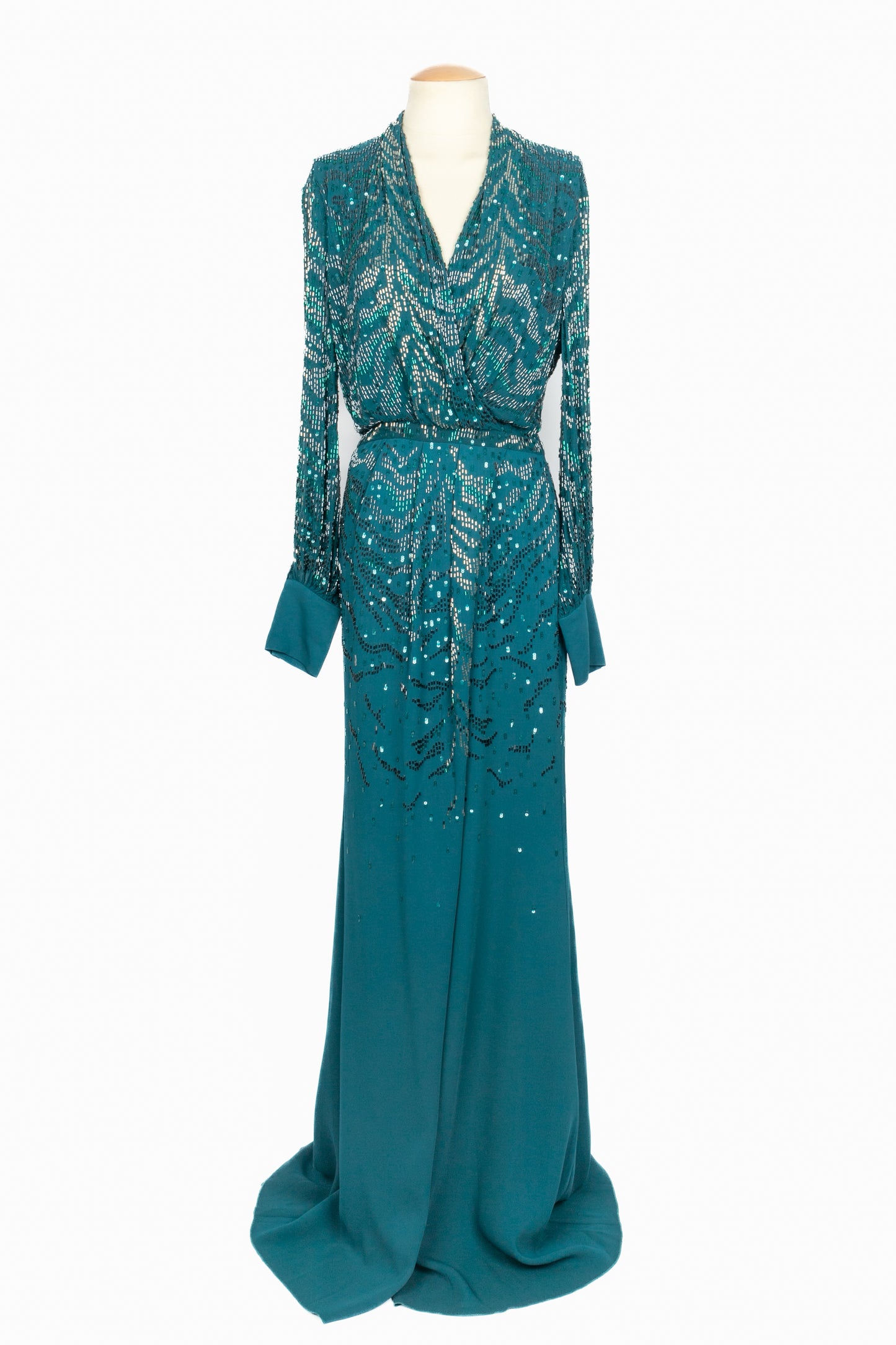 Robe perlée Roberto Cavalli