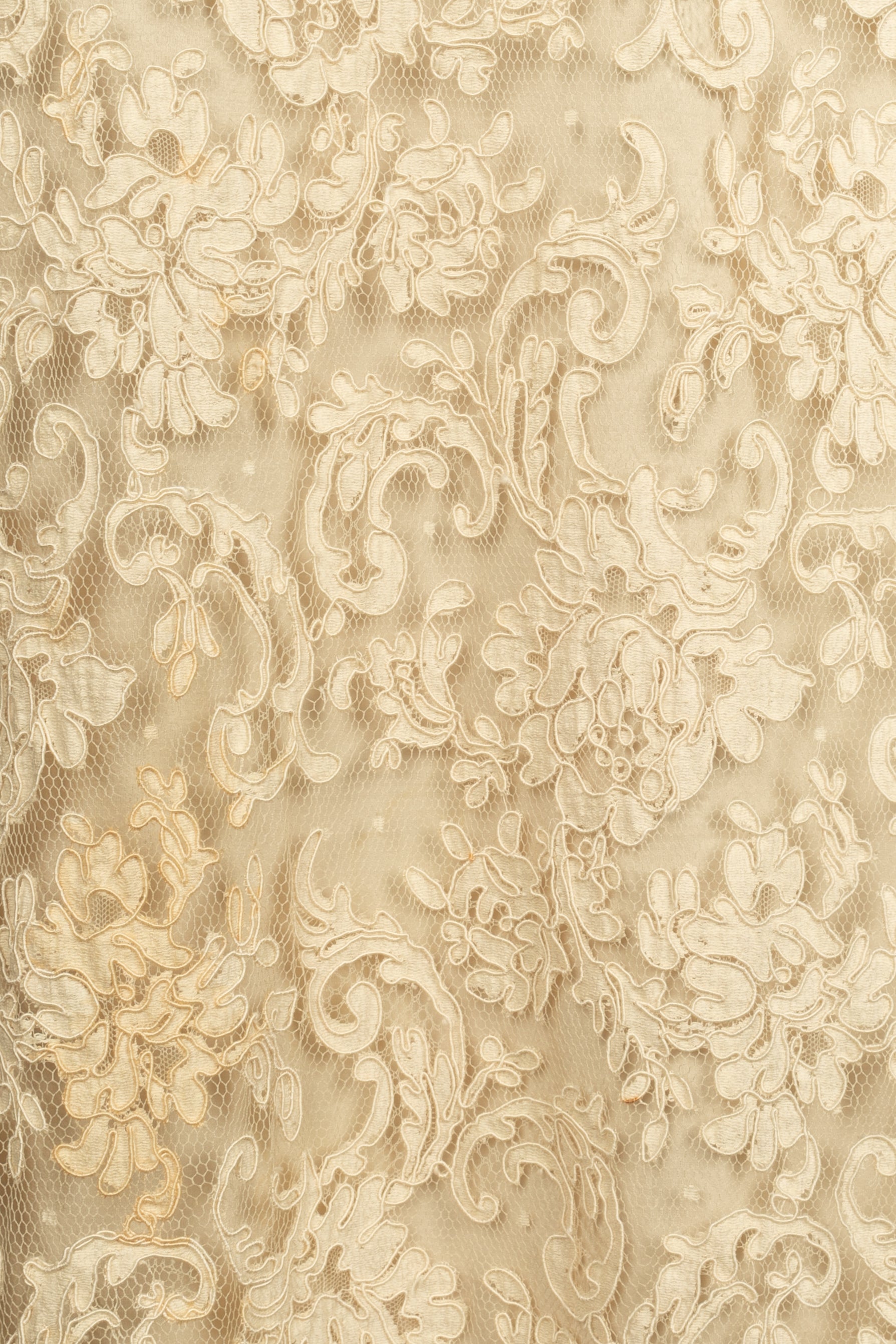 Robe en guipure 1950's