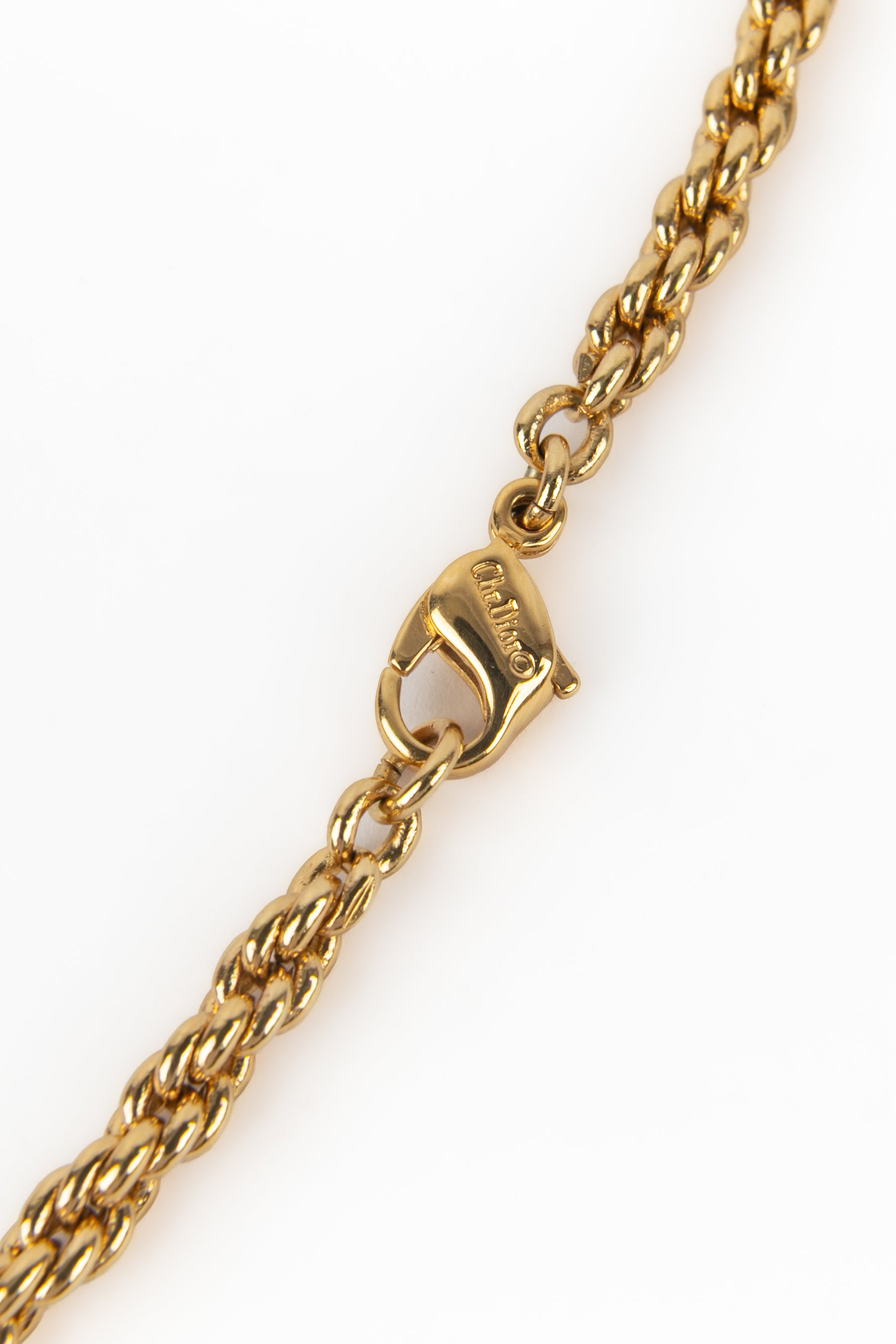 Collier "Croix" Christian Dior