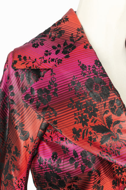 Veste en soie John Galliano Printemps 1998