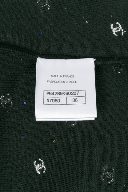 Top à paillettes Chanel