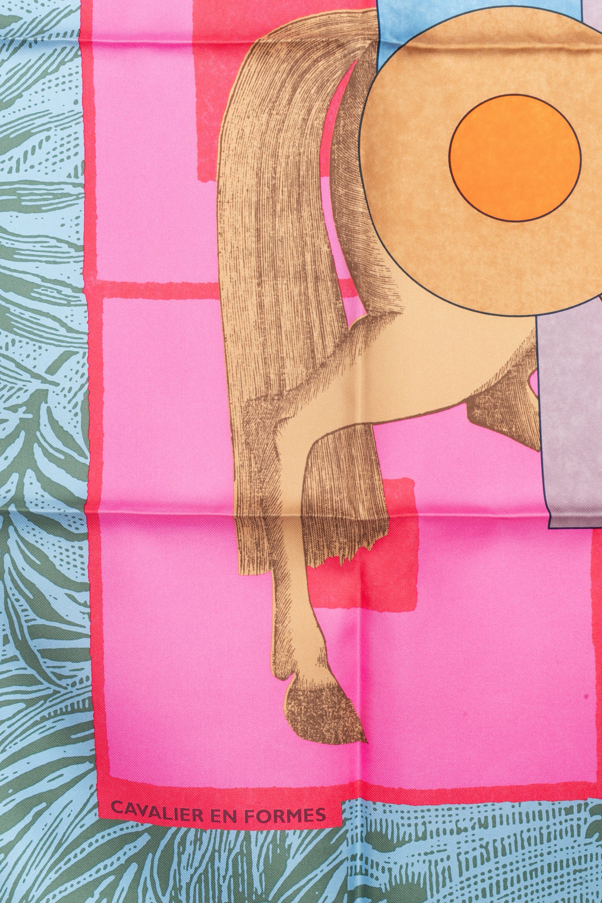 Foulard "Cavallier en forme" Hermès