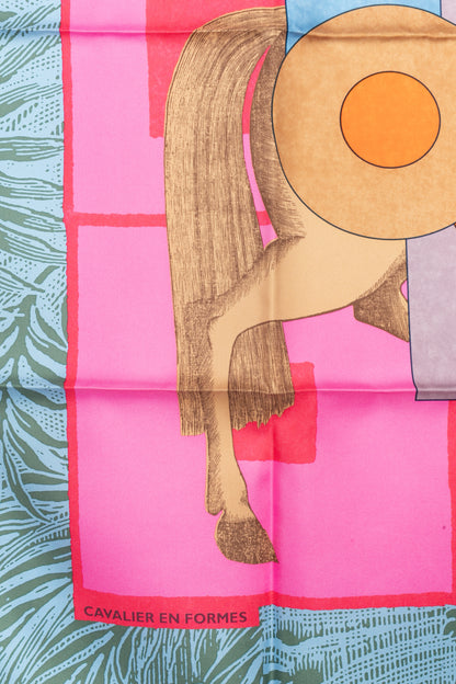 Foulard "Cavallier en forme" Hermès