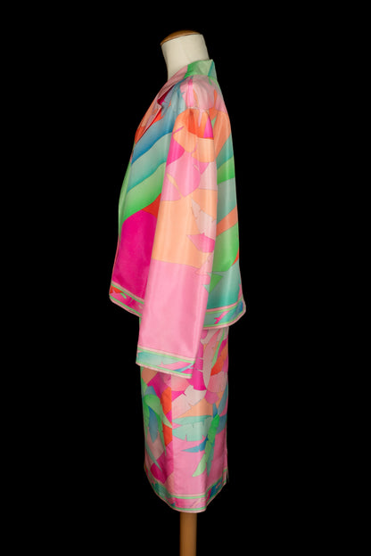 Tailleur en soie Léonard