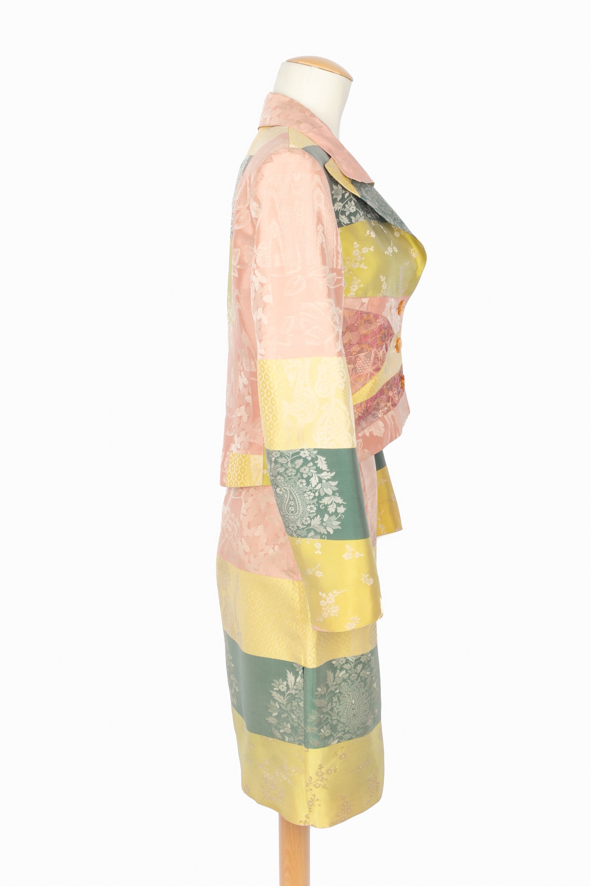 Tailleur jupe Christian Lacroix Printemps-Eté 1998