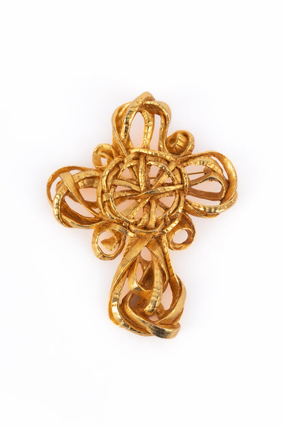 Broche "Croix" Christian Lacroix