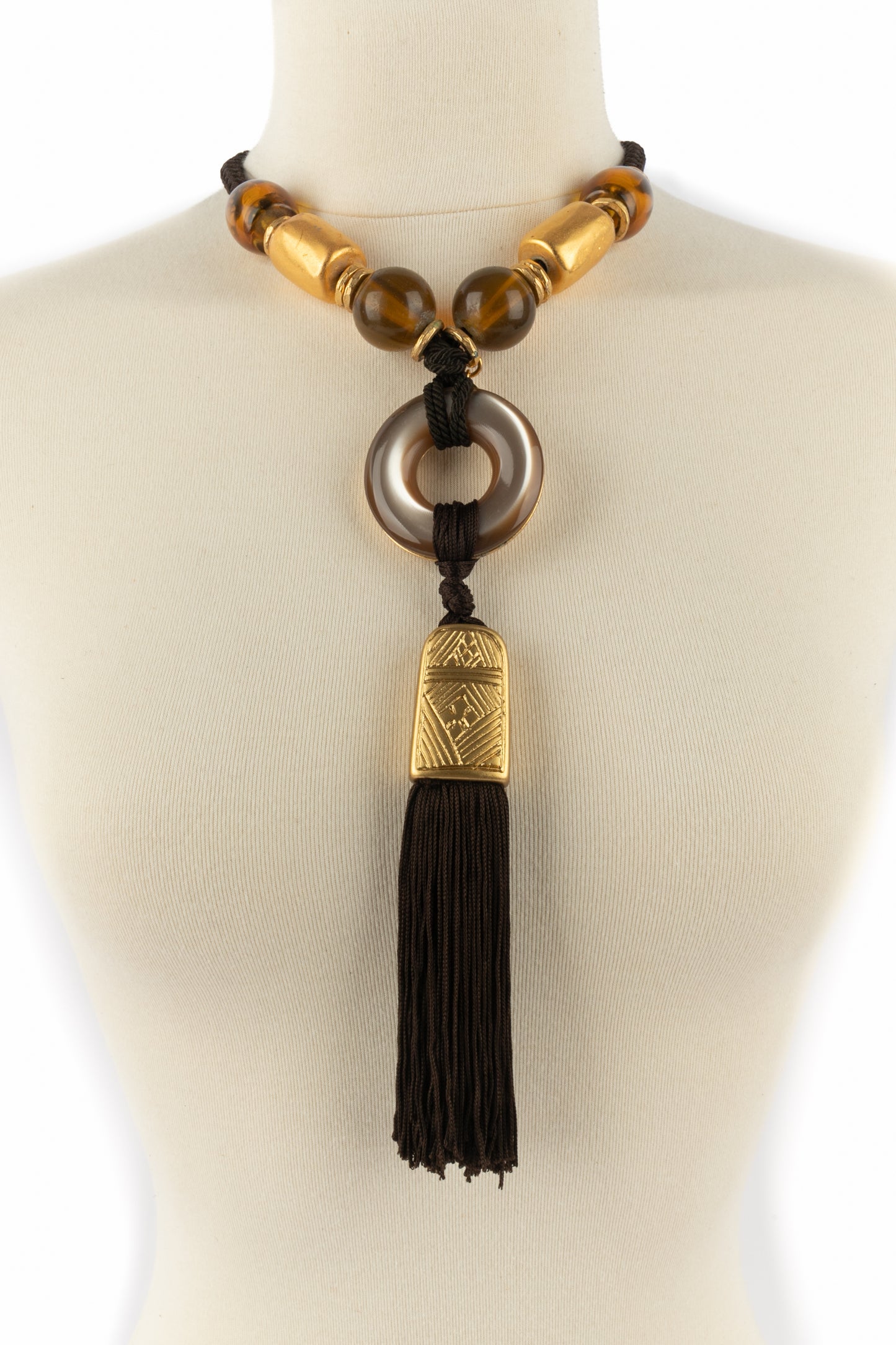 Collier Yves Saint Laurent 1990's