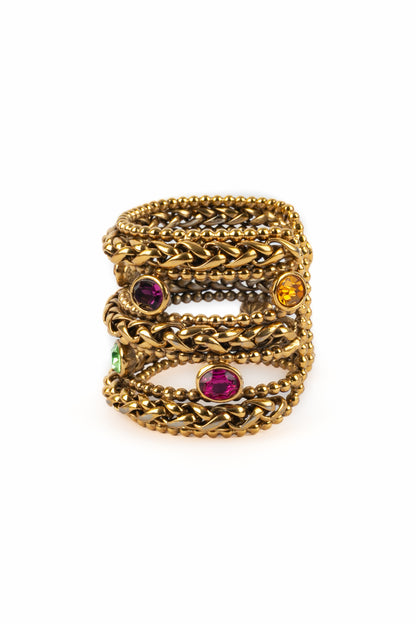 Bracelet manchette Yves Saint Laurent