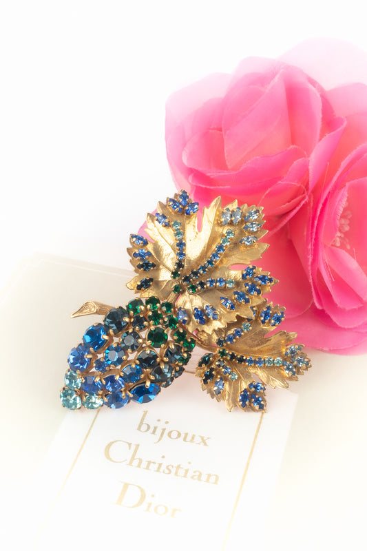 Broche "Raisin" Dior