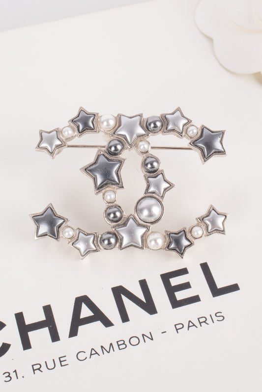 Broche cc Chanel