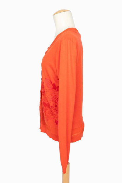 Twin set orange Christian Lacroix 