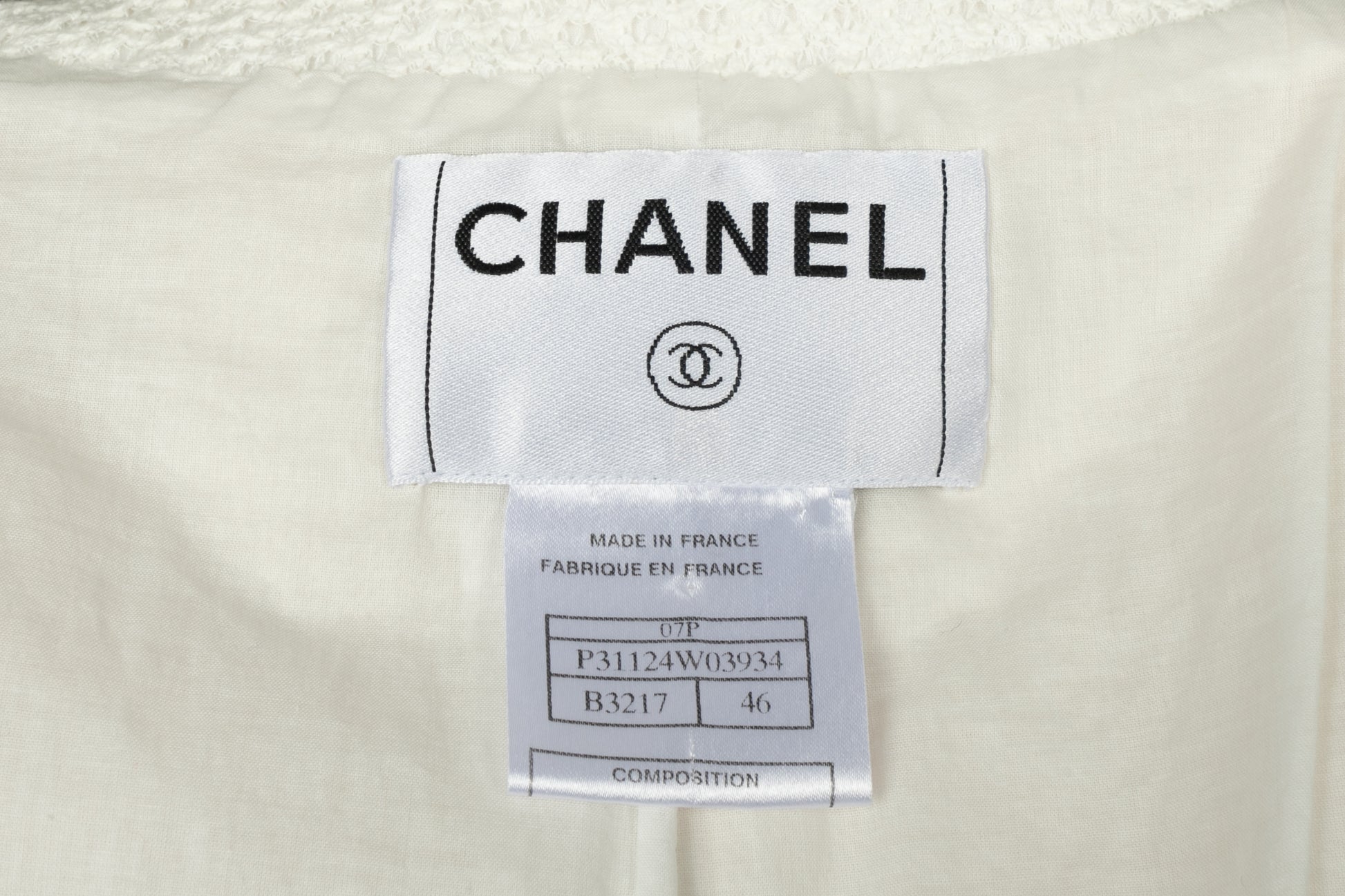 Veste Chanel Été 2007