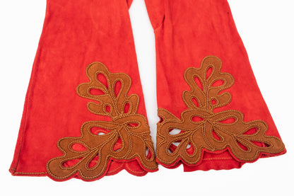 Gants en cuir Nina Ricci 