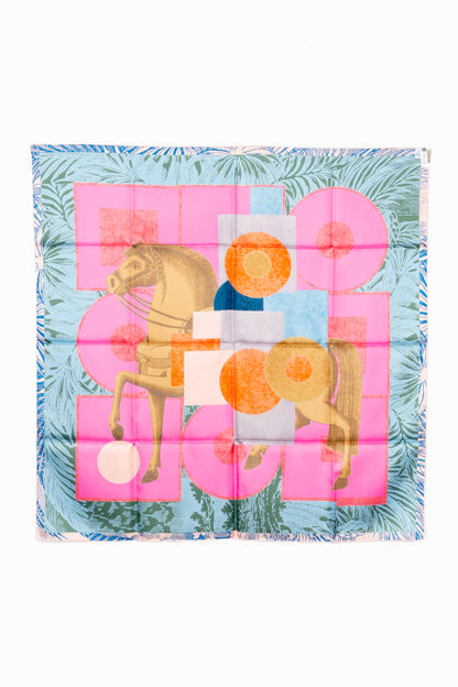 Foulard "Cavallier en forme" Hermès