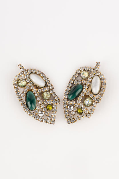 Boucles d'oreilles Louis Féraud Haute Couture