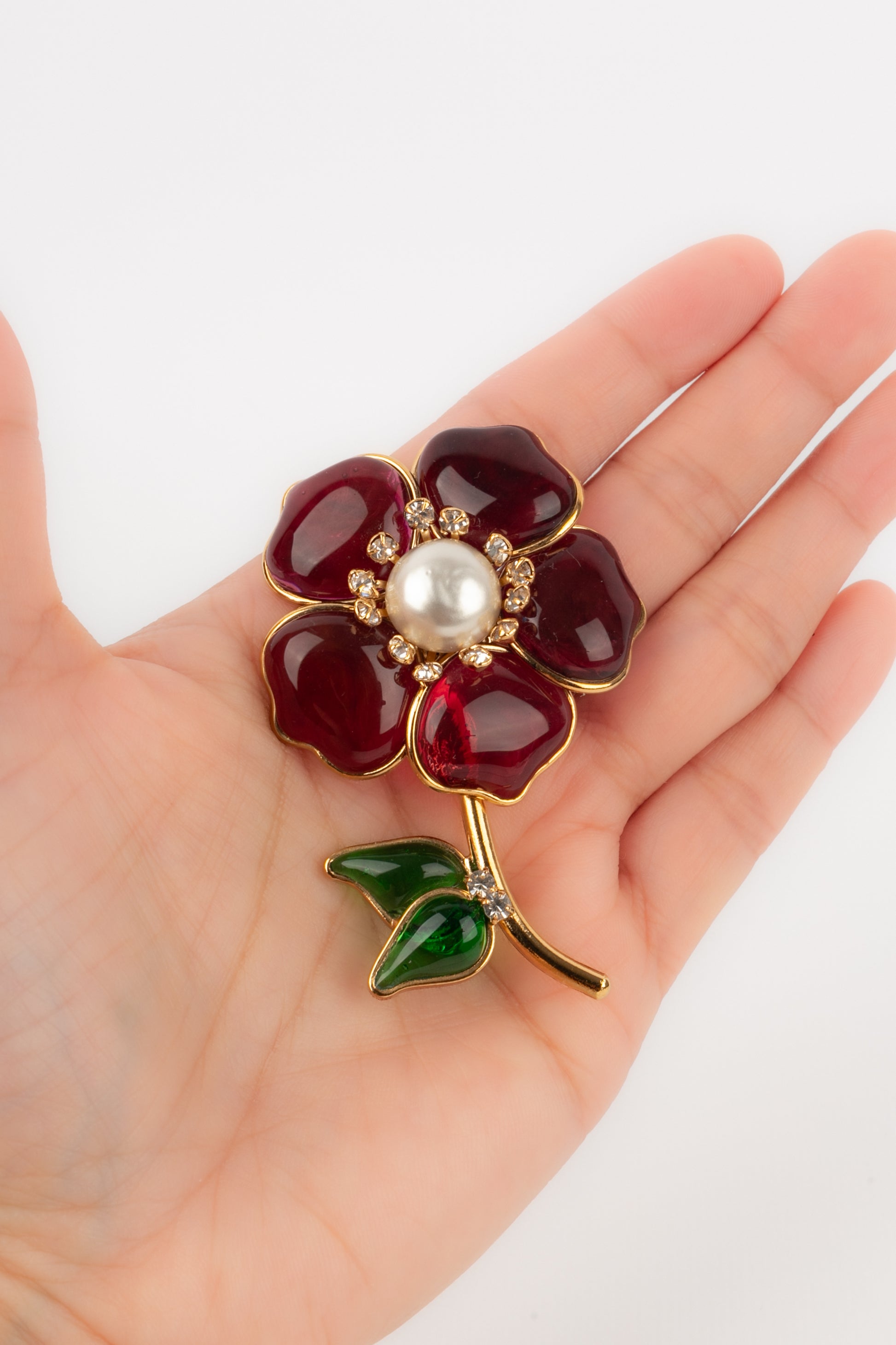 Broche fleur Augustine