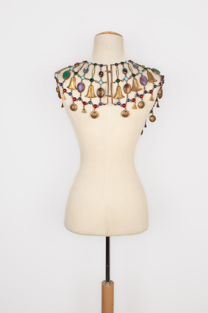 Collier plastron "Egyptien" Théâtre 