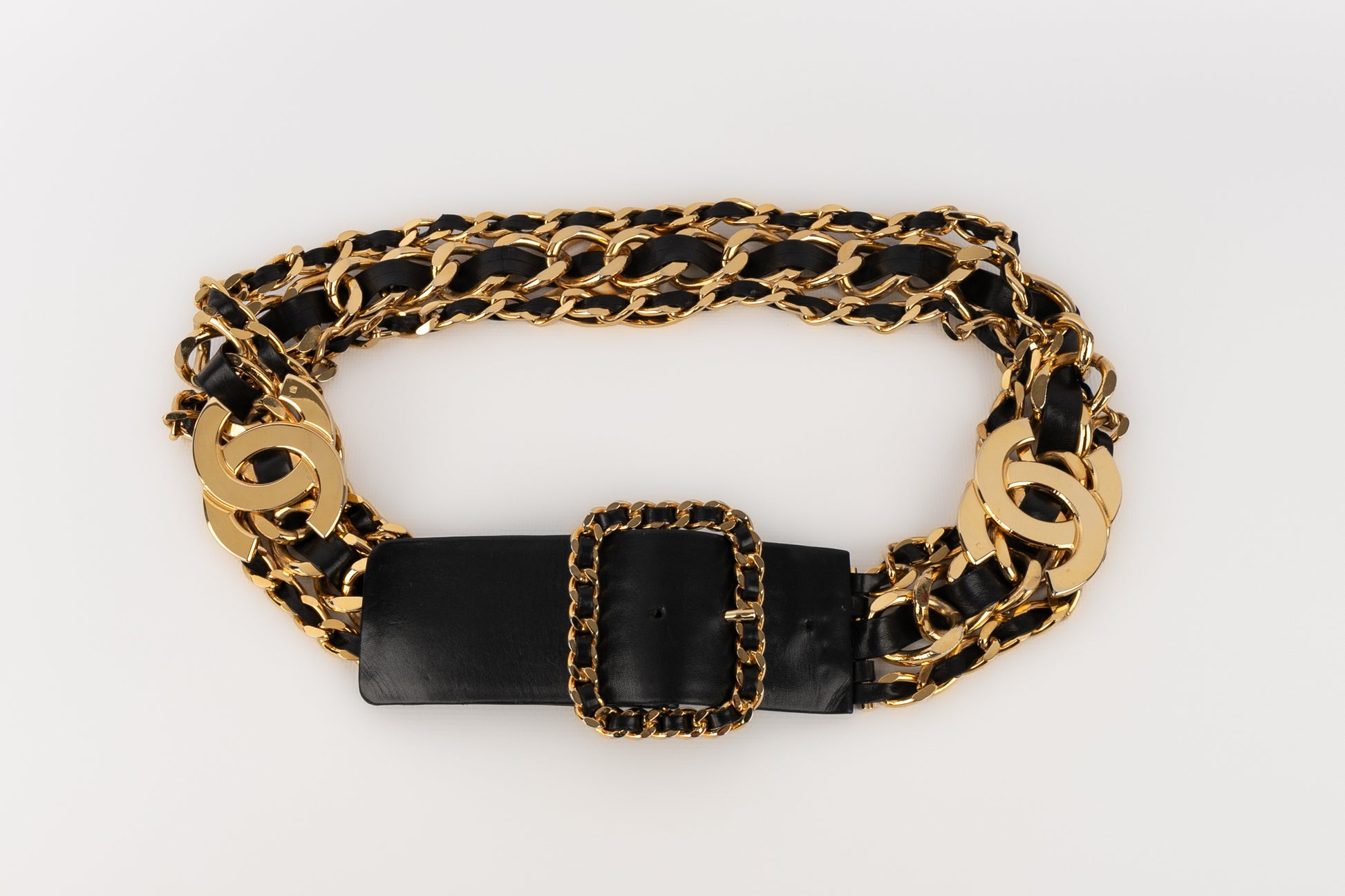 Ceinture en cuir Chanel