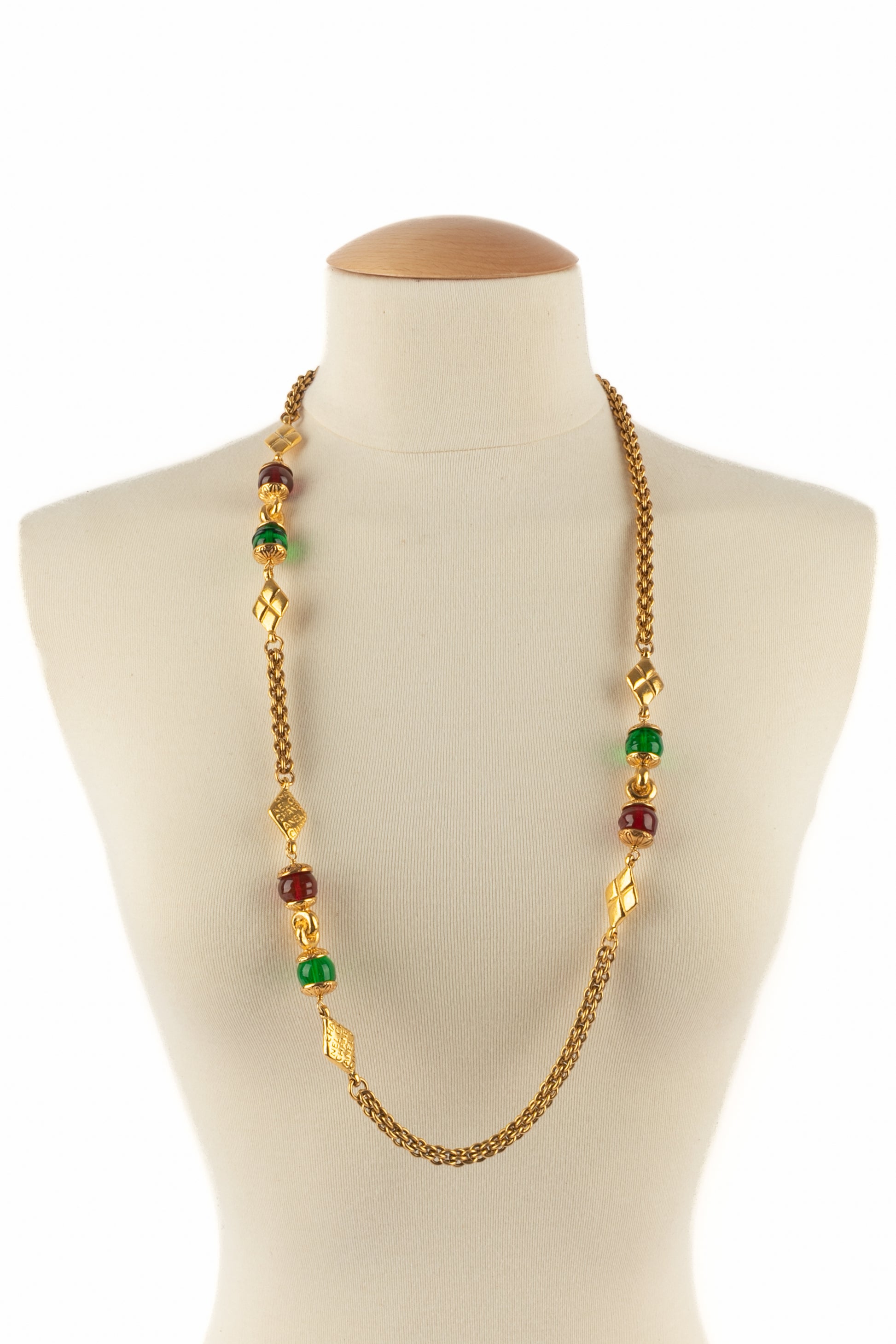 Collier byzantin Chanel 1980's