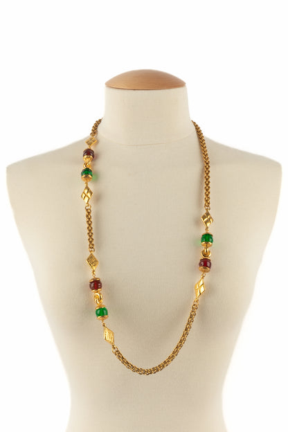 Collier byzantin Chanel 1980's