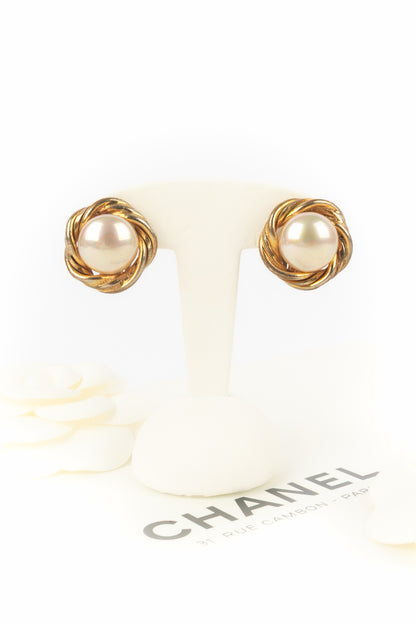 Boucles d'oreilles Chanel Haute Couture époque Coco