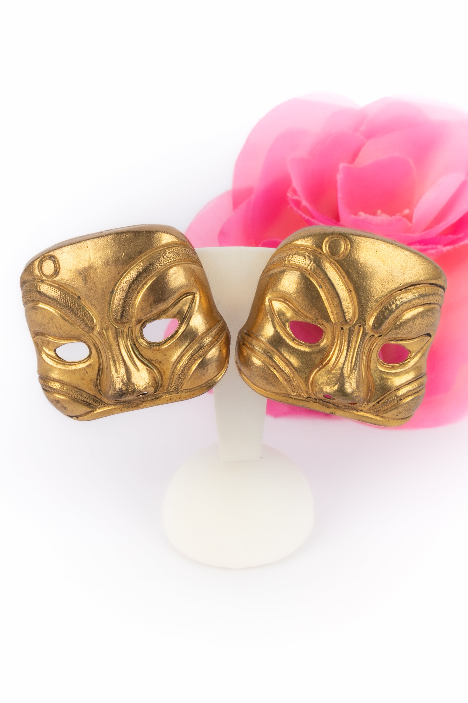 Boucles d'oreilles masques Isabel Canovas