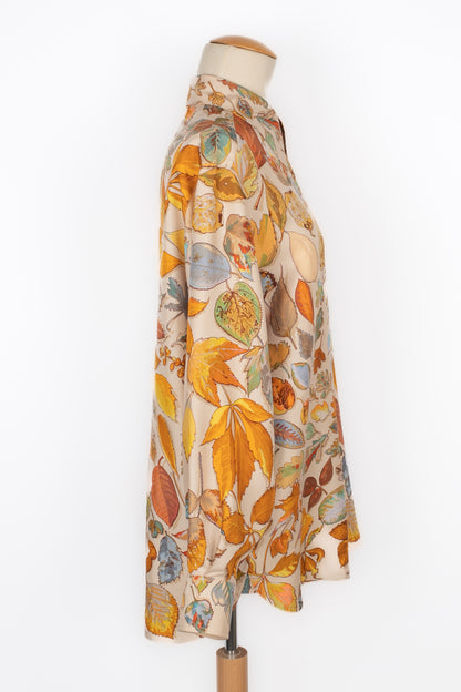 Chemise "Feuilles d'Automne" Hermès