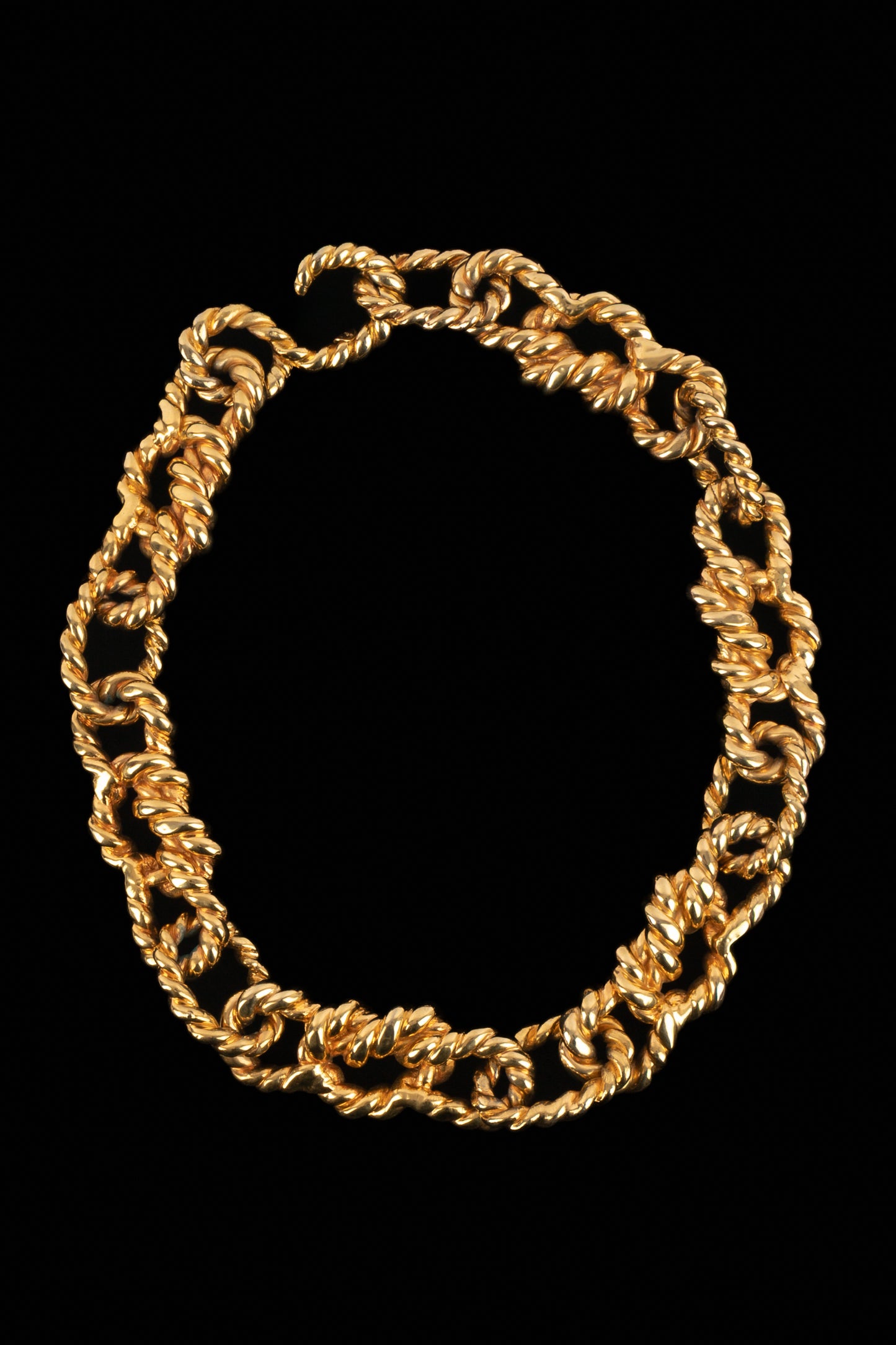 Ceinture dorée Chanel Printemps-Eté 1990