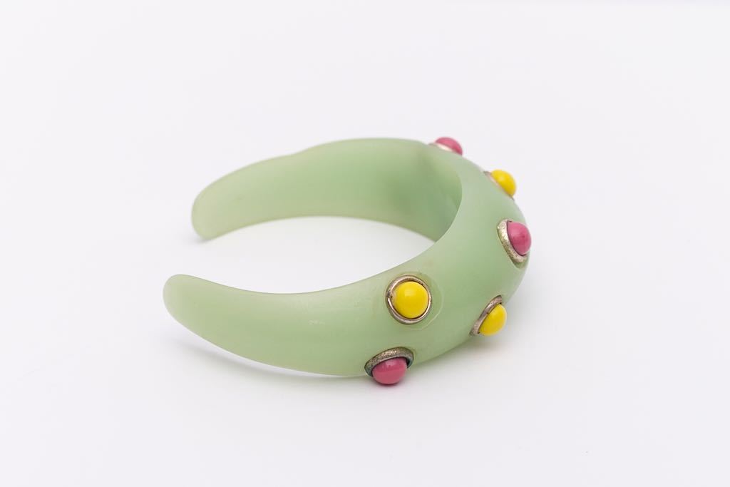 Bracelet vert Isaky