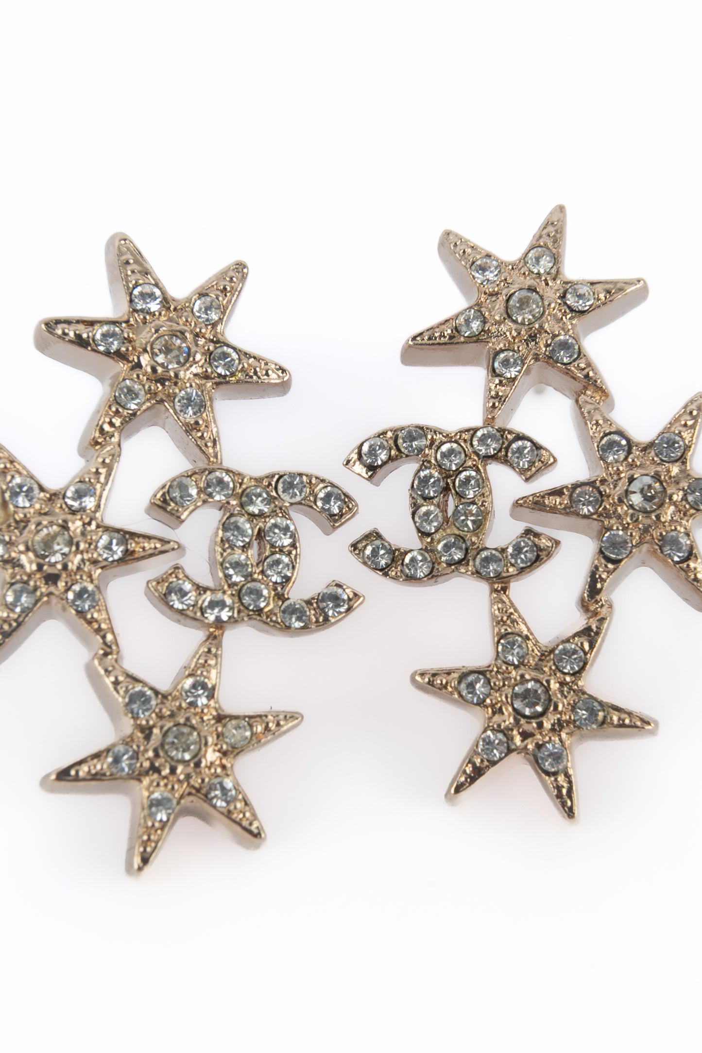Boucles d'oreilles étoiles Chanel