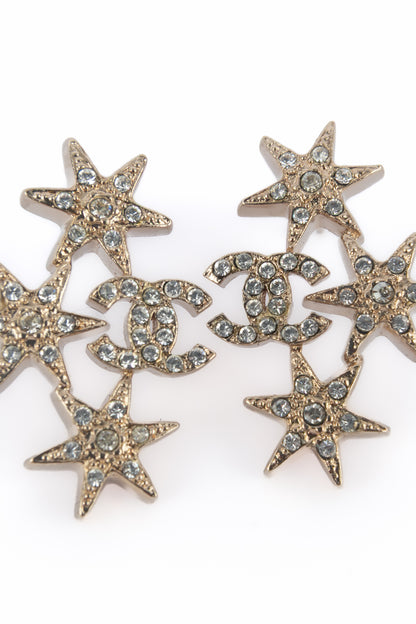 Boucles d'oreilles étoiles Chanel