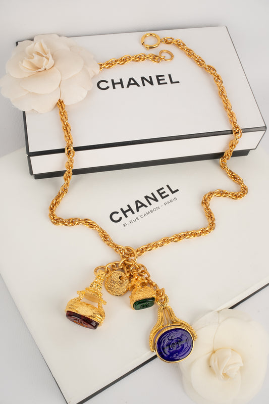 Collier sceau Chanel