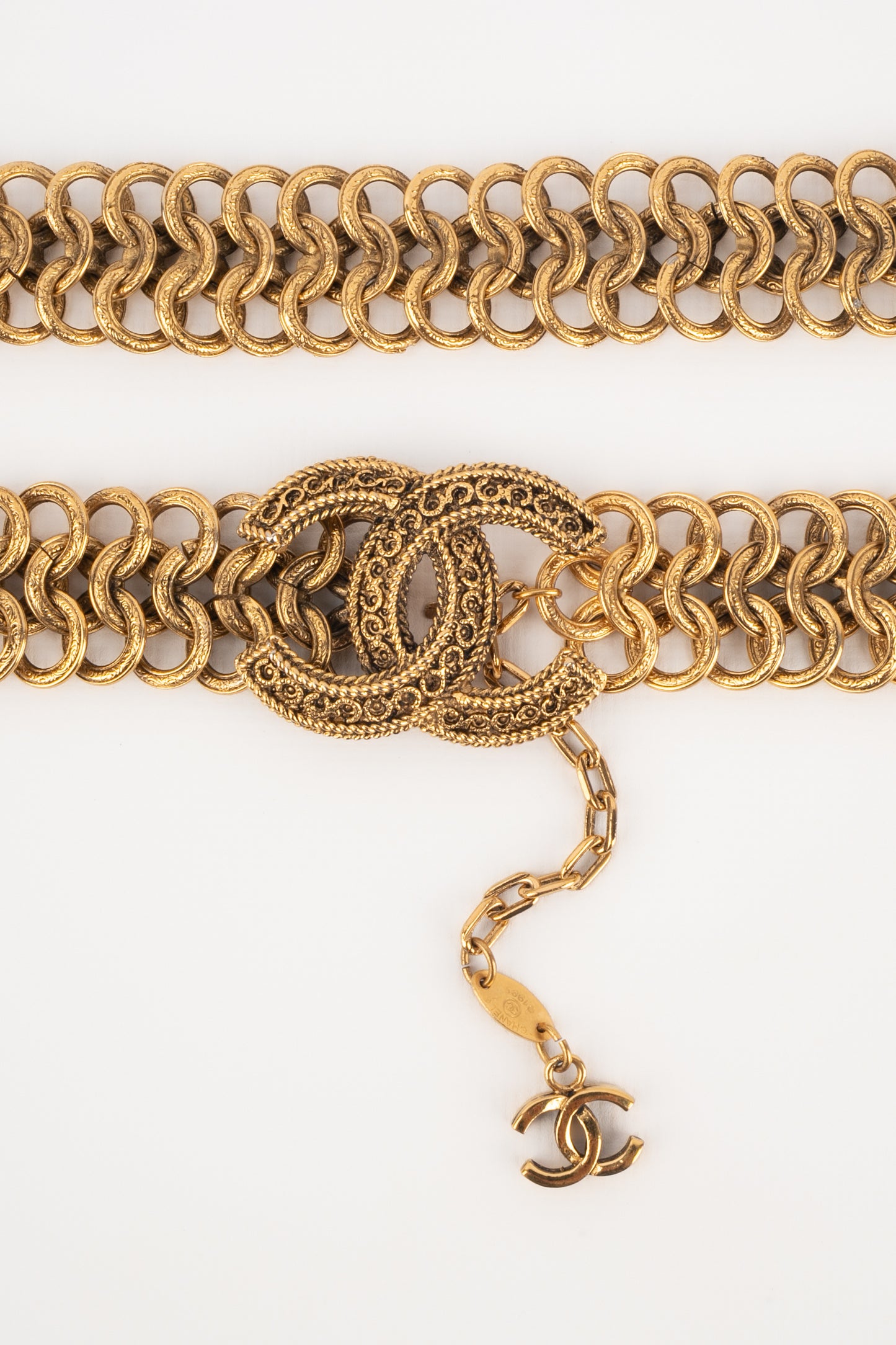 Ceinture cc Chanel 1985