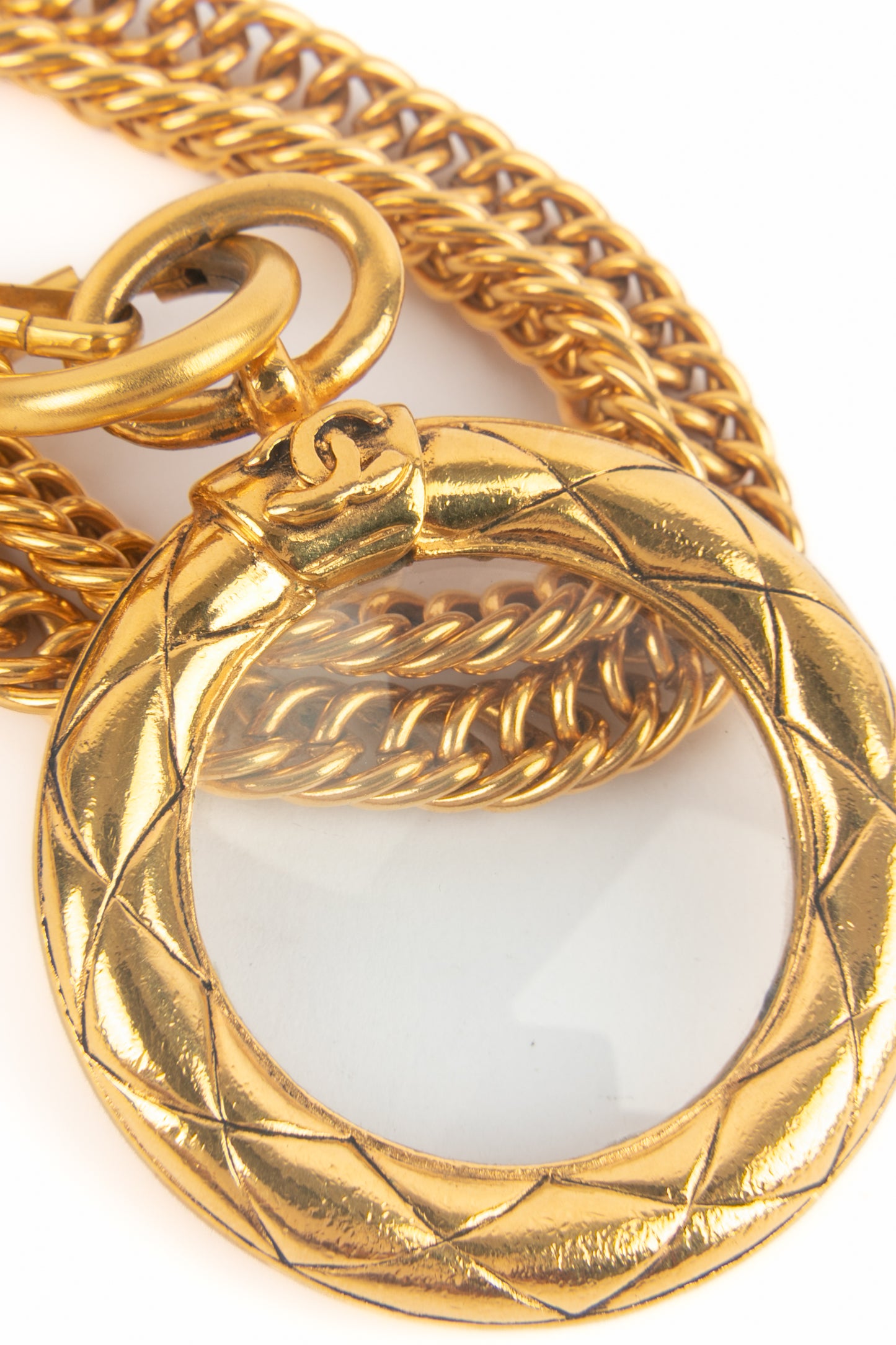Collier loupe Chanel 1980's