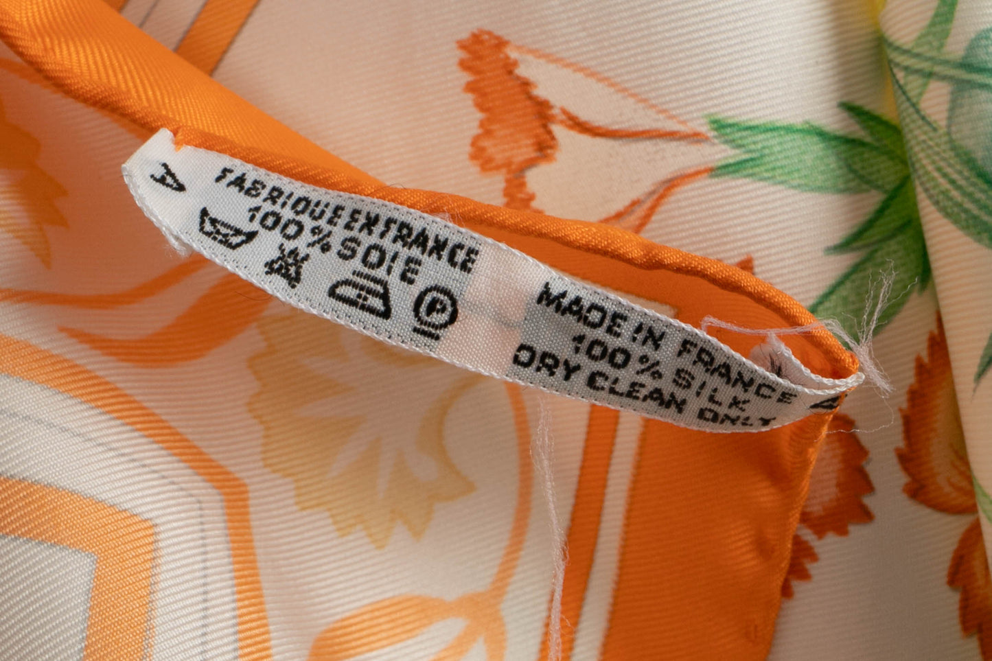Foulard / carré "Oeillets sauvages et autres Caryophyllées" Hermès