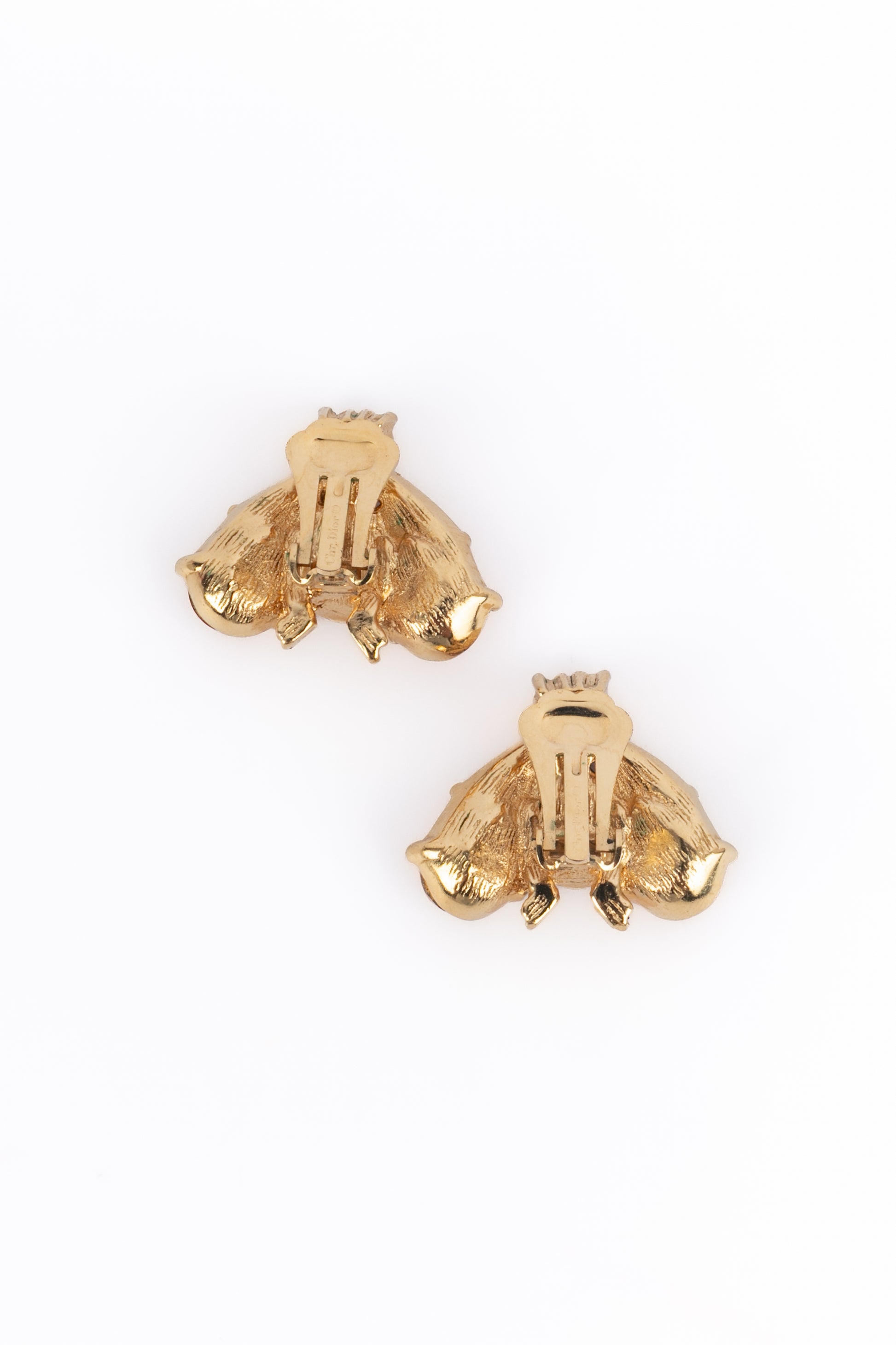 Boucles d'oreilles abeilles Dior 