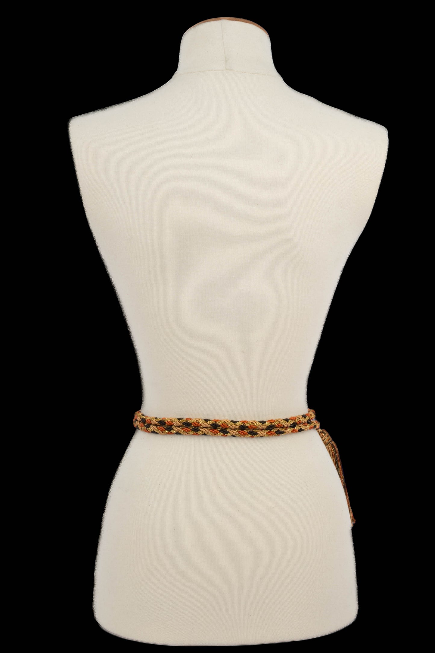 Ceinture en passementerie Yves Saint Laurent (Attribuée à)