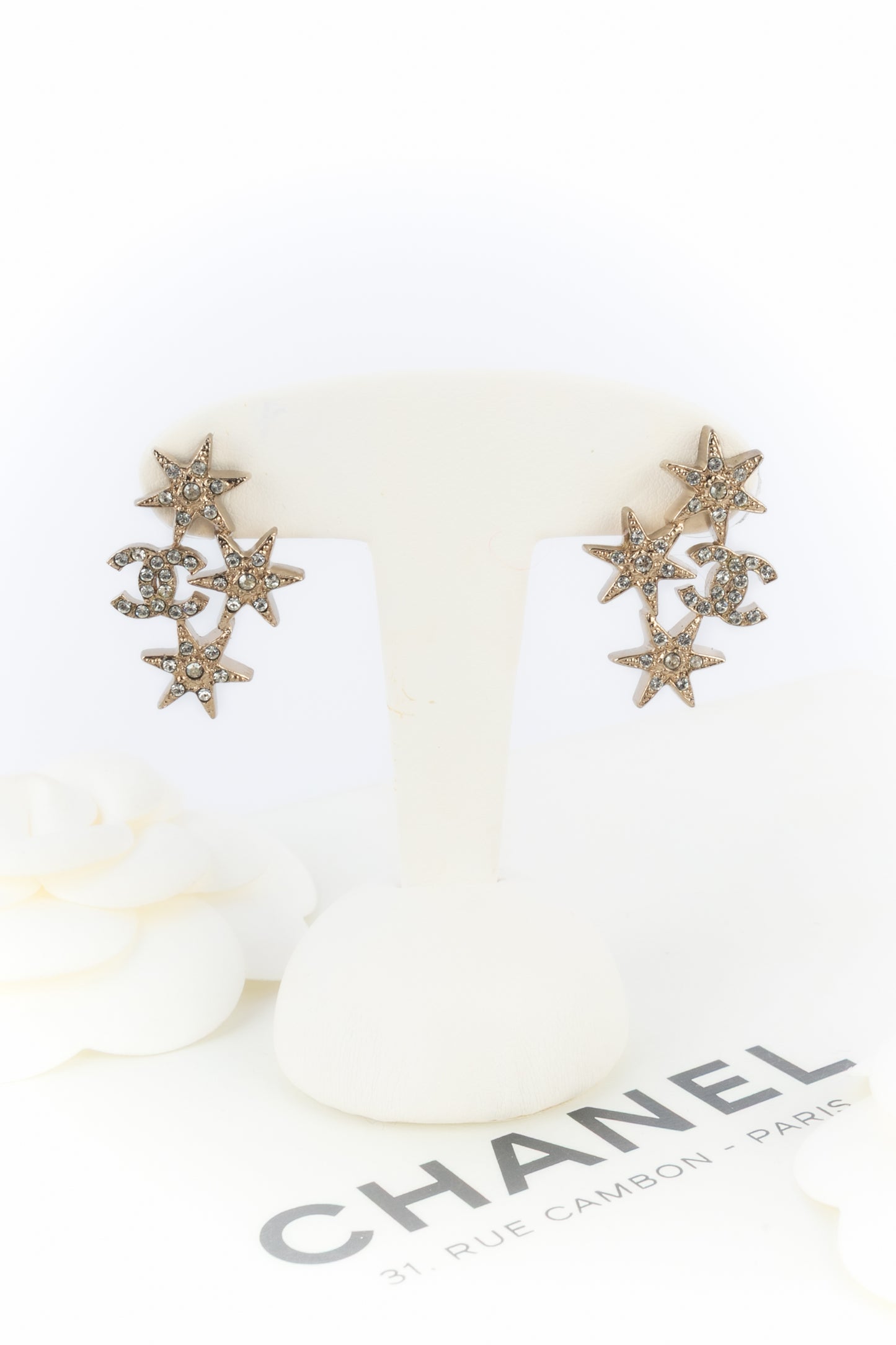Boucles d'oreilles étoiles Chanel