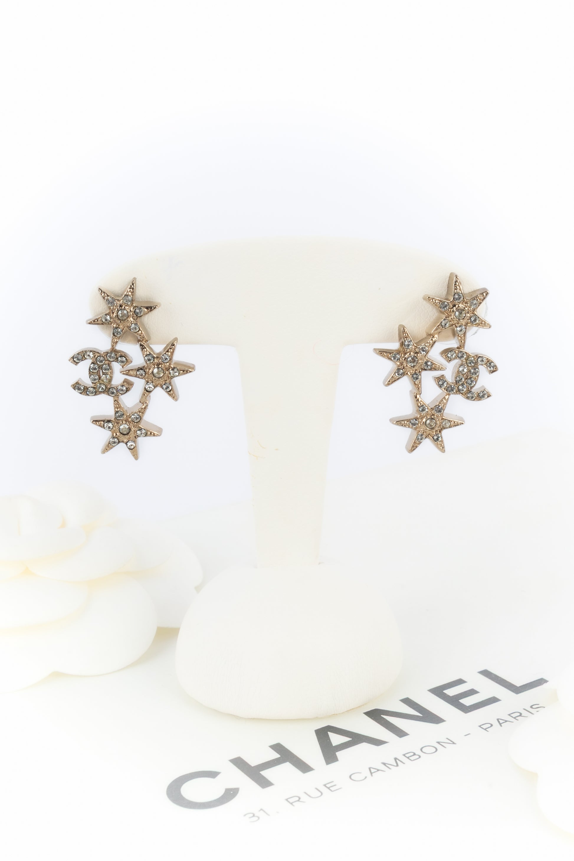 Boucles d'oreilles étoiles Chanel