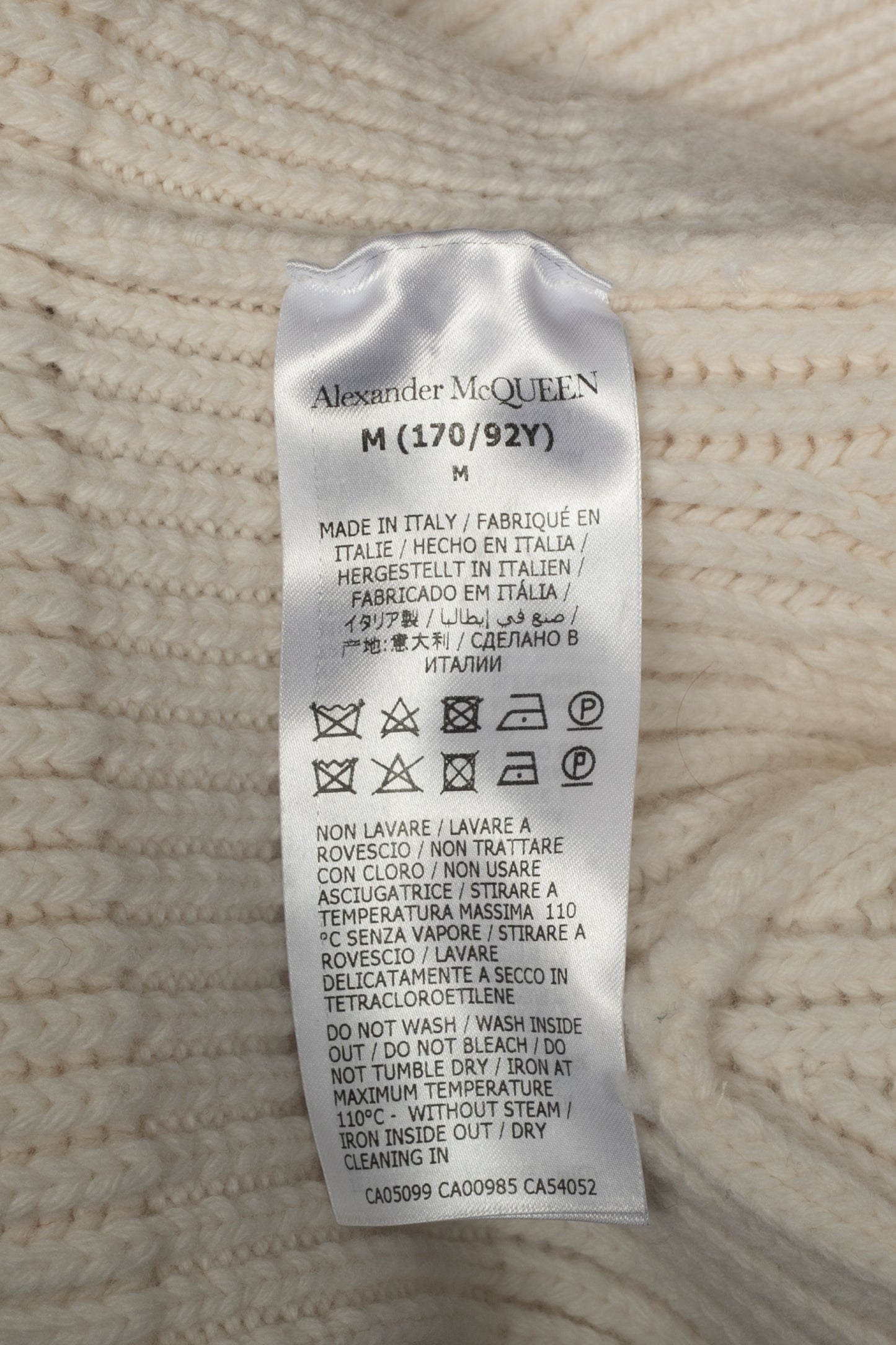 Gilet Alexander McQueen 2020