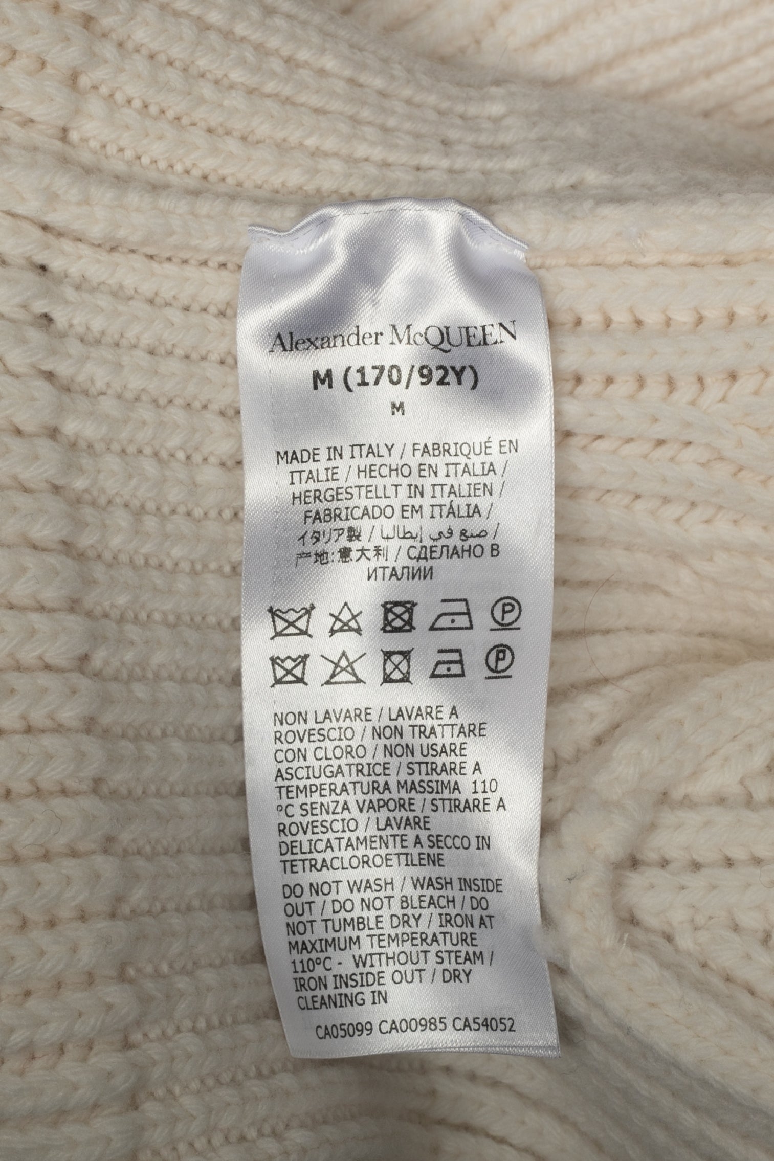 Gilet Alexander McQueen 2020