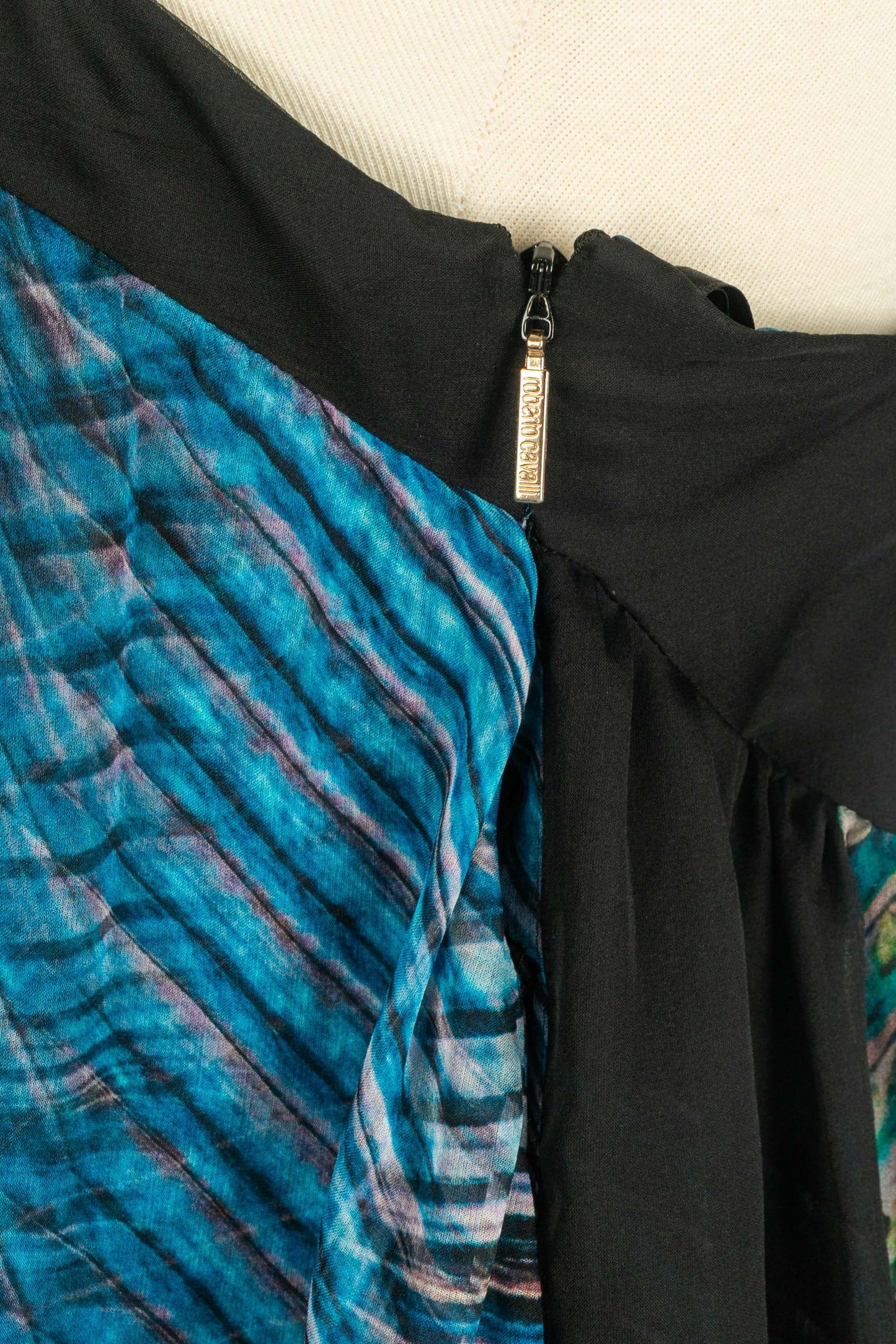 Robe en soie Cavalli