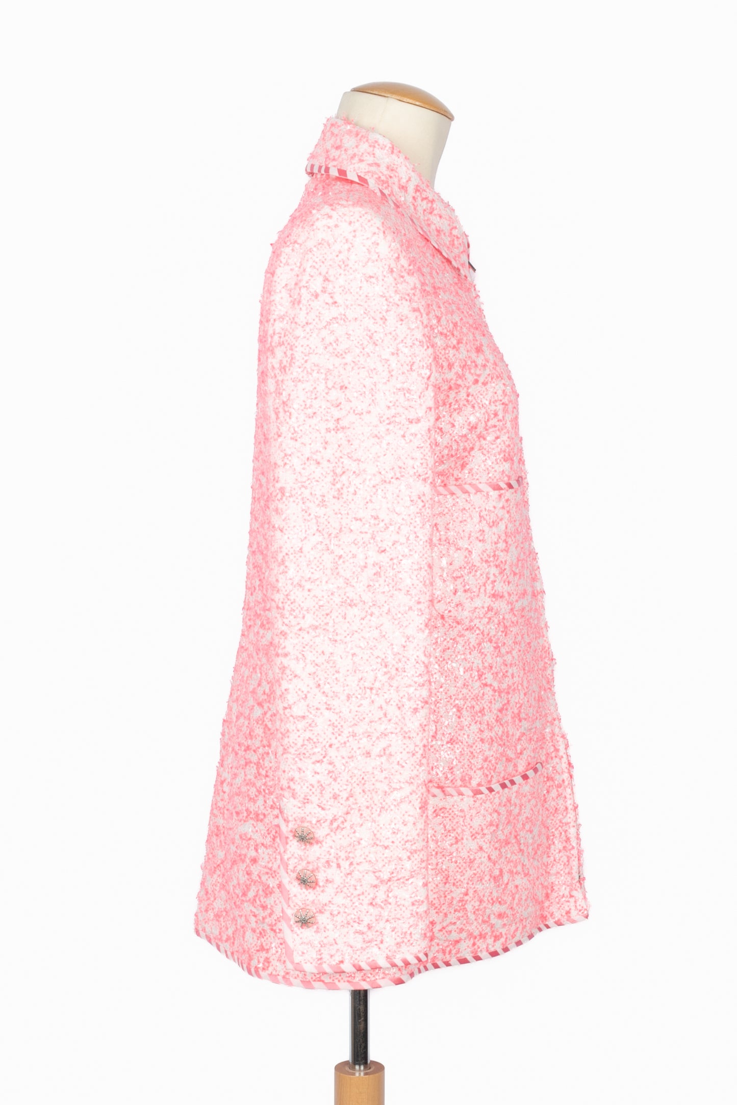 Veste rose Chanel Printemps 2020