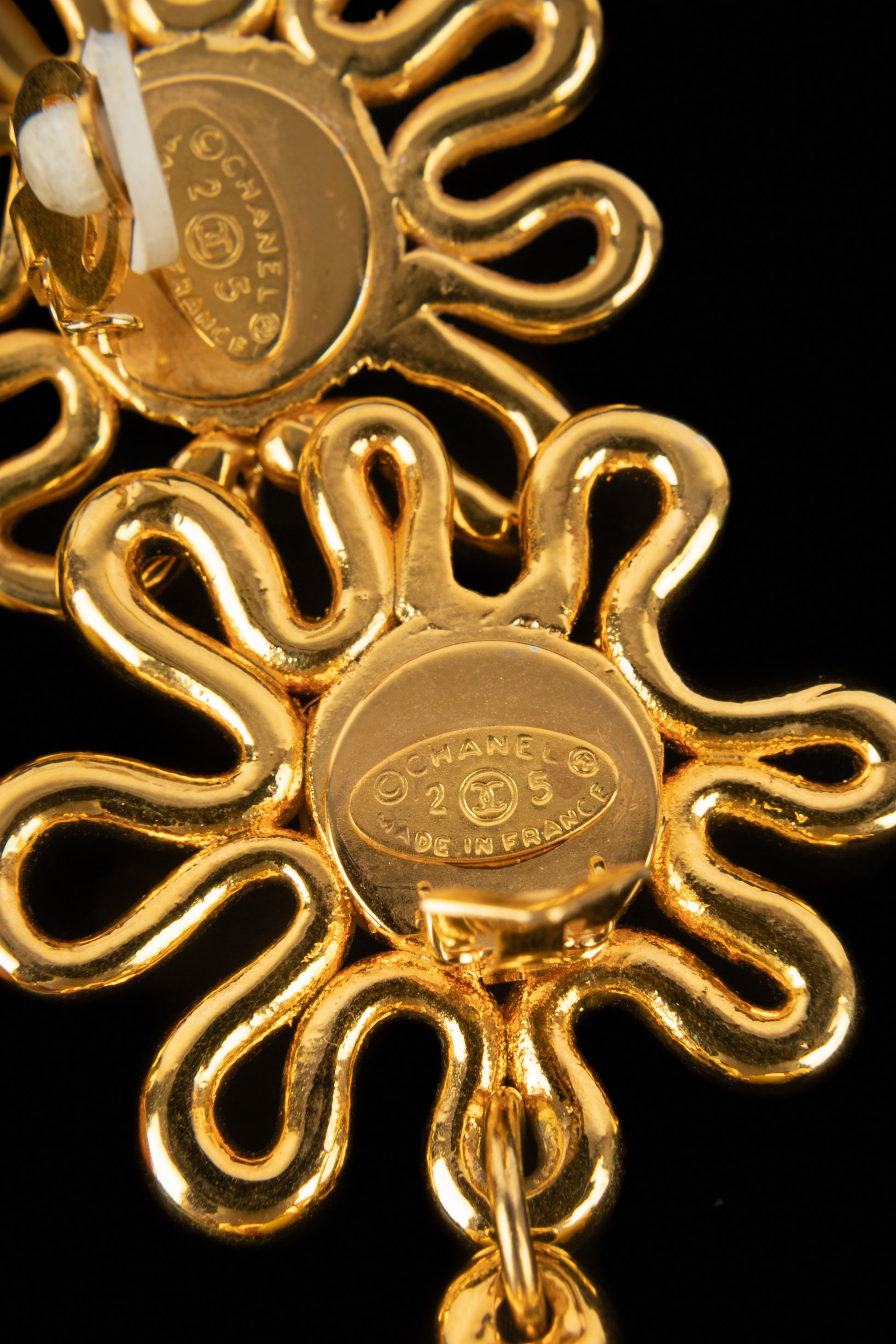 Boucles d'oreilles Chanel Eté 1991