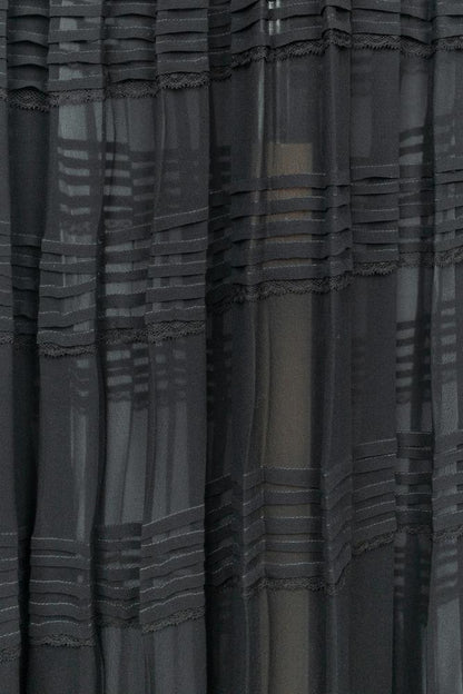 Robe en soie noire Roberto Cavalli