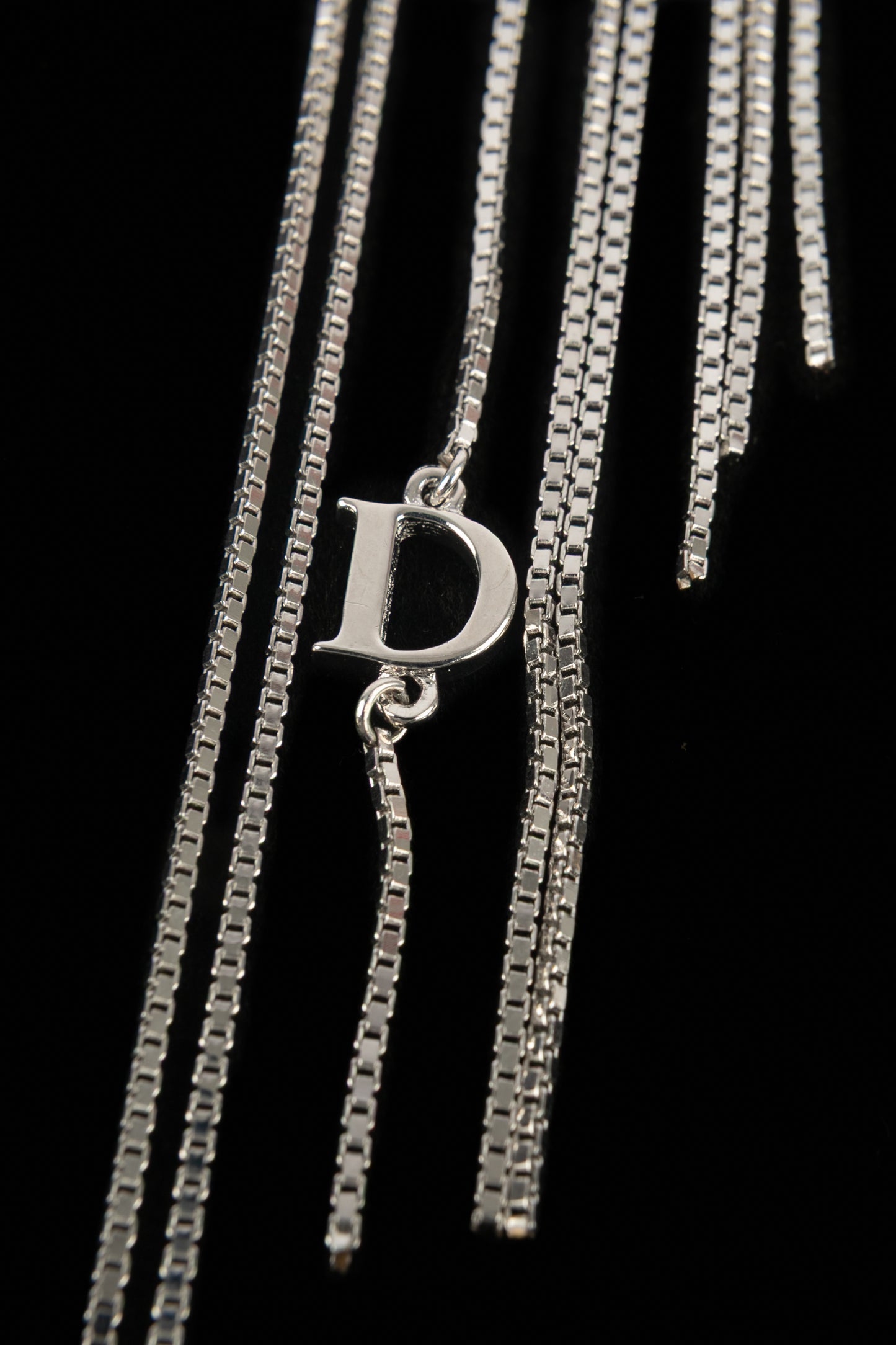 Ceinture argentée Christian Dior