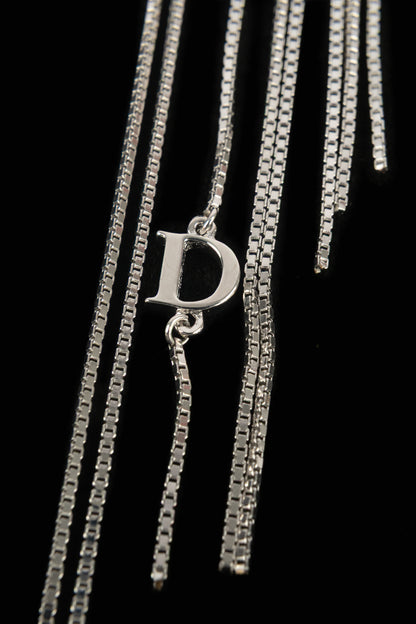 Ceinture argentée Christian Dior